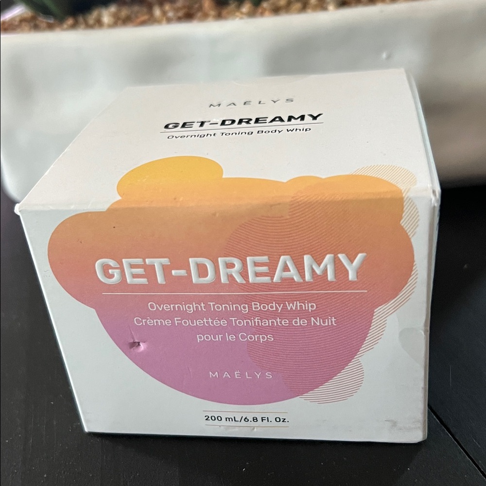 Maelys Get-Dreamy Overnight Toning Body Whip 6.8 ounces - NIB Sealed. 🌙💤😴